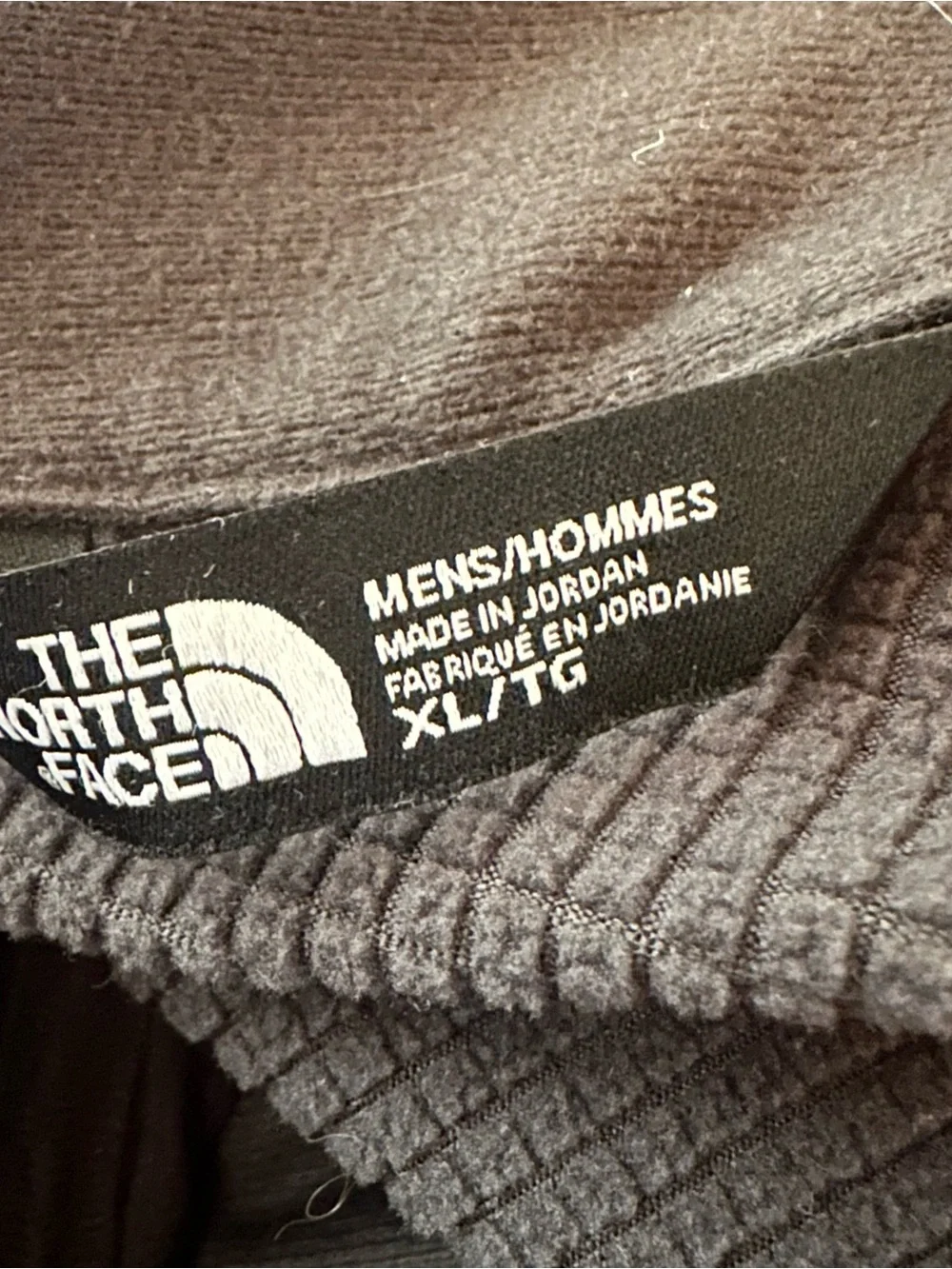 THE NORTH FACE BOROD FULL ZIP FLEECE MEN'S XL Dark grey